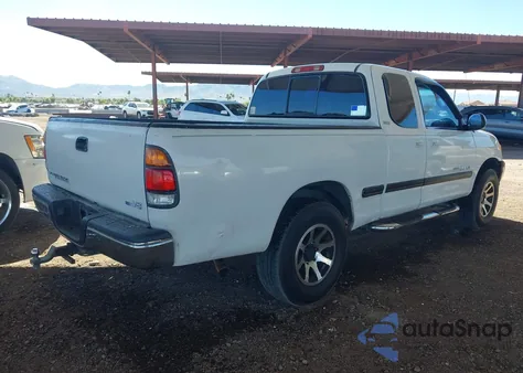 2001 Toyota Tundra Sr5 V8 из США, поврежденный, VIN 5TBRT34141S136089